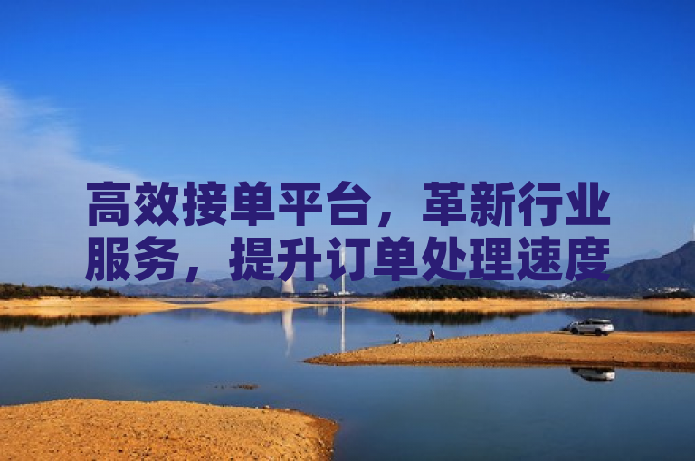 高效接单平台，革新行业服务，提升订单处理速度
