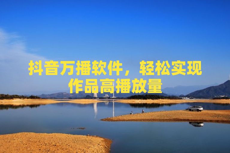 抖音万播软件，轻松实现作品高播放量