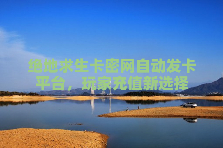 绝地求生卡密网自动发卡平台，玩家充值新选择