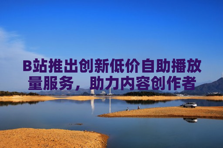 B站推出创新低价自助播放量服务,助力内容创作者提升曝光