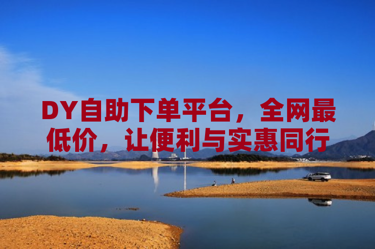 DY自助下单平台，全网最低价，让便利与实惠同行，简洁明了地传达了DY自助下单平台的核心优势——提供全网最低价格的商品或服务，同时强调了其带来的无与伦比的便利性和实惠性。通过使用让便利与实惠同行这样的表述方式，增加了标题的吸引力和亲和力，使读者更容易产生共鸣并进一步了解该平台。