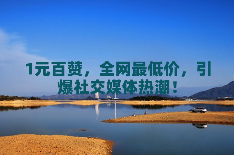 1元百赞，全网最低价，引爆社交媒体热潮！