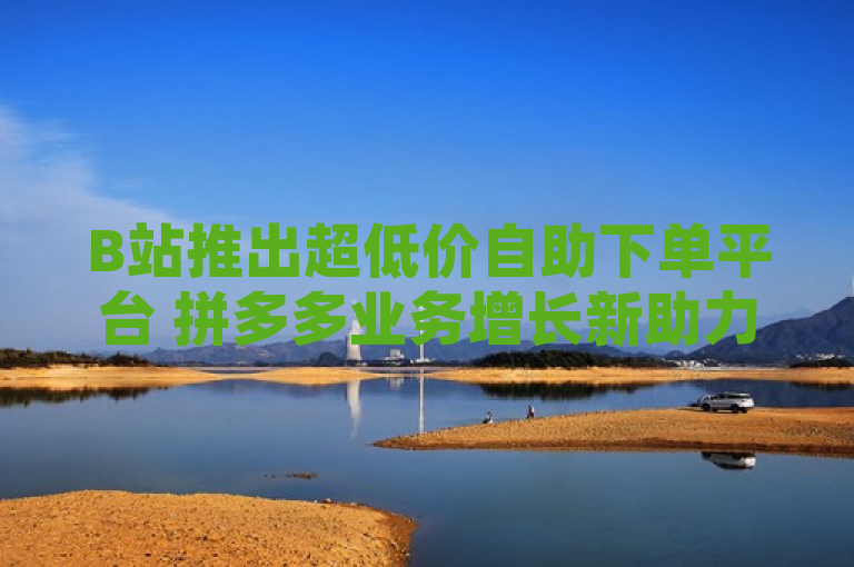 B站推出超低价自助下单平台 拼多多业务增长新助力，简洁明了，直接传达了哔哩哔哩（B站）推出了一个超低价的自助下单平台，并且暗示该平台可能对拼多多的业务增长提供新的助力。这样的标题能够吸引目标受众的注意力，让他们对这项新服务产生兴趣。