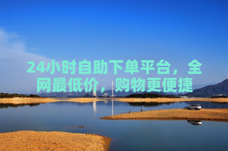 24小时自助下单平台，全网最低价，购物更便捷