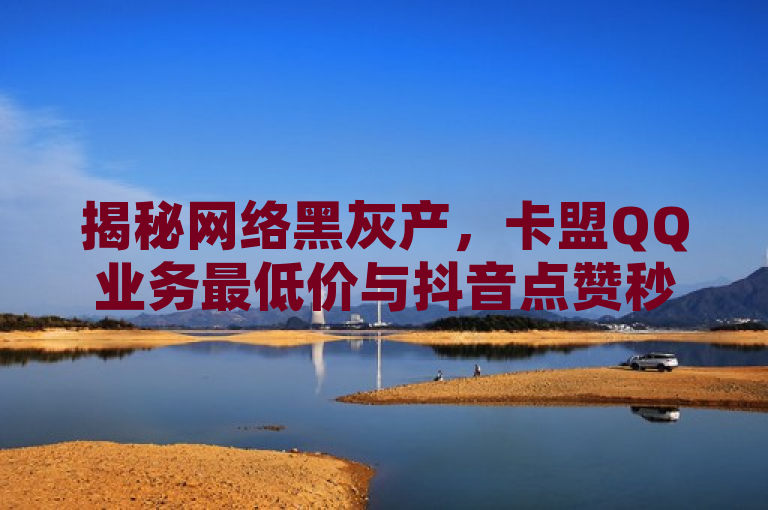 揭秘网络黑灰产，卡盟QQ业务最低价与抖音点赞秒在线服务背后的风险