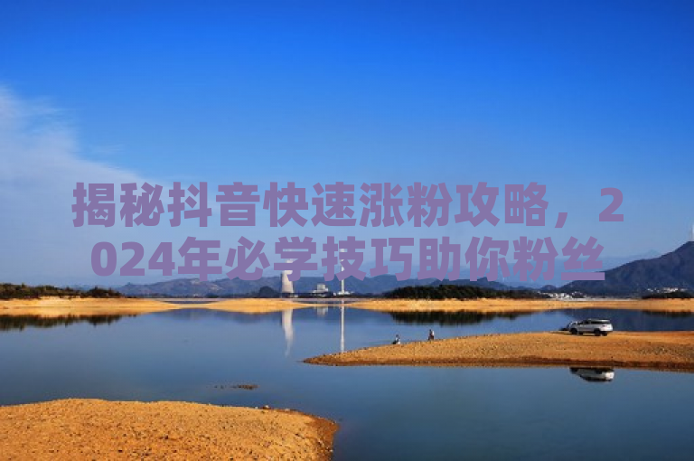 揭秘抖音快速涨粉攻略，2024年必学技巧助你粉丝飙升！