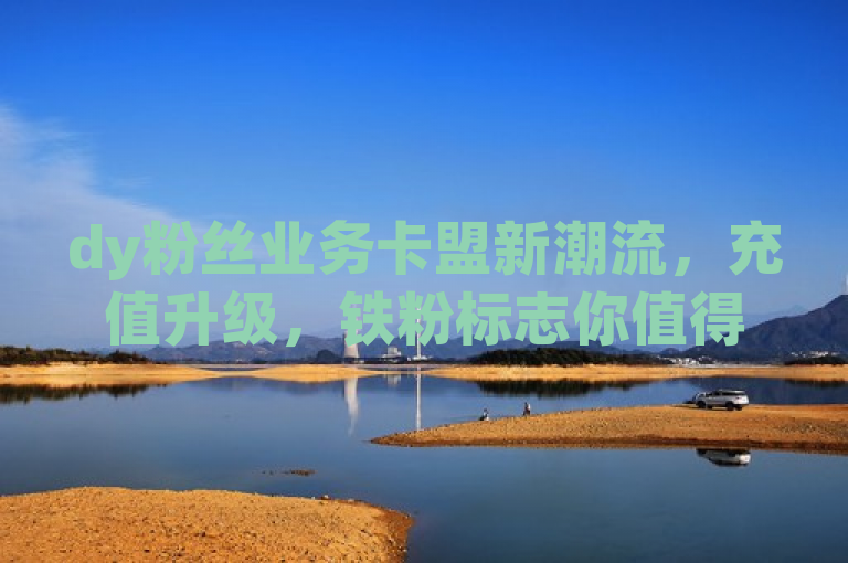 dy粉丝业务卡盟新潮流，充值升级，铁粉标志你值得拥有！
