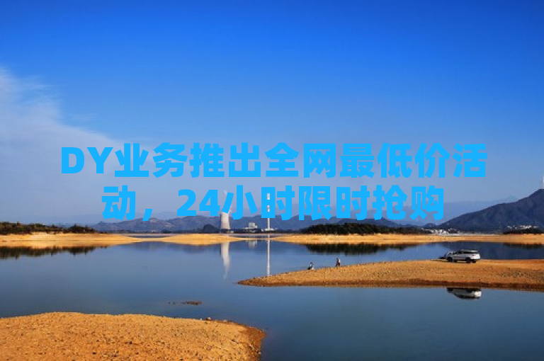 DY业务推出全网最低价活动，24小时限时抢购