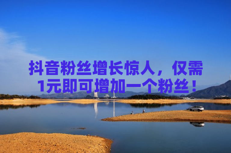 抖音粉丝增长惊人，仅需1元即可增加一个粉丝！