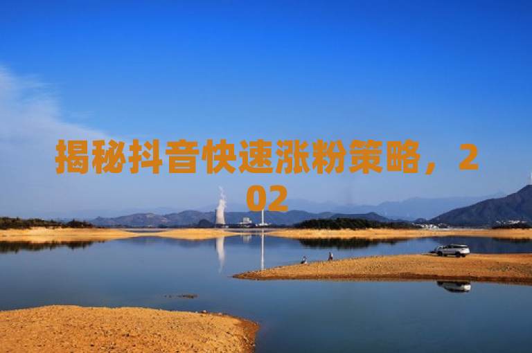 揭秘抖音快速涨粉策略，2025年必学的粉丝增长秘籍