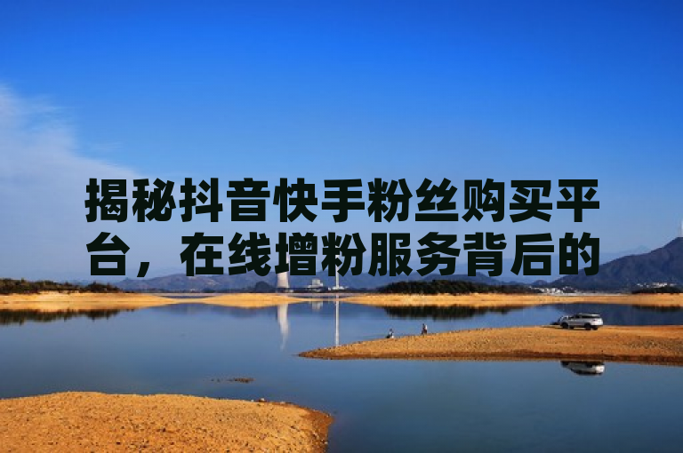 揭秘抖音快手粉丝购买平台,在线增粉服务背后的风险与机遇,既揭示了抖音快手粉丝购买平台的存在,也暗示了这种服务可能带来的风险和潜在机遇,符合新闻标题的撰写要求。