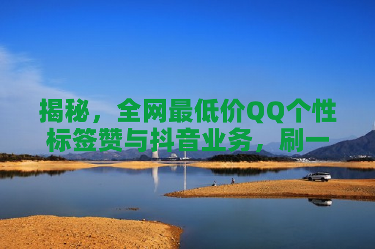 揭秘，全网最低价QQ个性标签赞与抖音业务，刷一万QQ资料卡仅需低价！