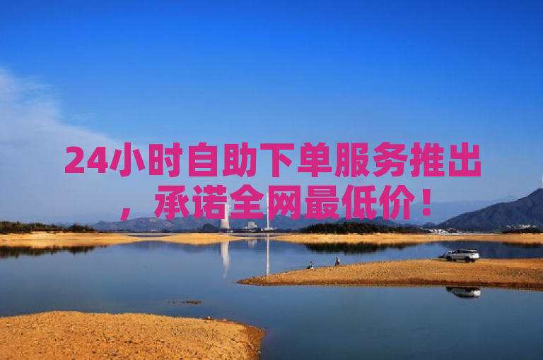 24小时自助下单服务推出，承诺全网最低价！