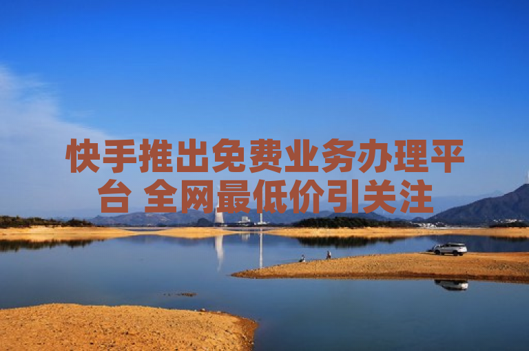 快手推出免费业务办理平台 全网最低价引关注