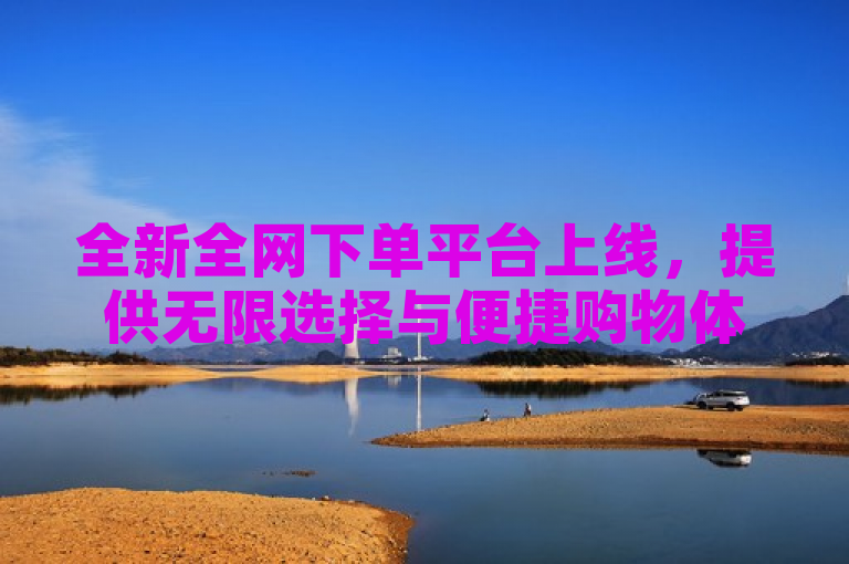 全新全网下单平台上线，提供无限选择与便捷购物体验