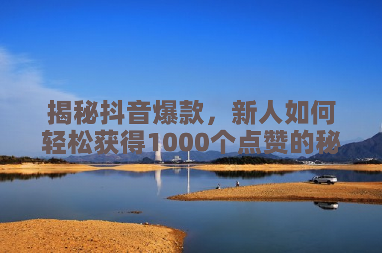 揭秘抖音爆款，新人如何轻松获得1000个点赞的秘诀！
