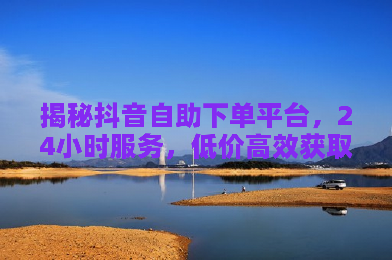 揭秘抖音自助下单平台，24小时服务，低价高效获取有效粉丝