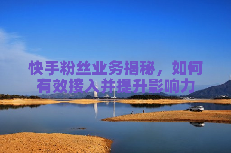 快手粉丝业务揭秘，如何有效接入并提升影响力