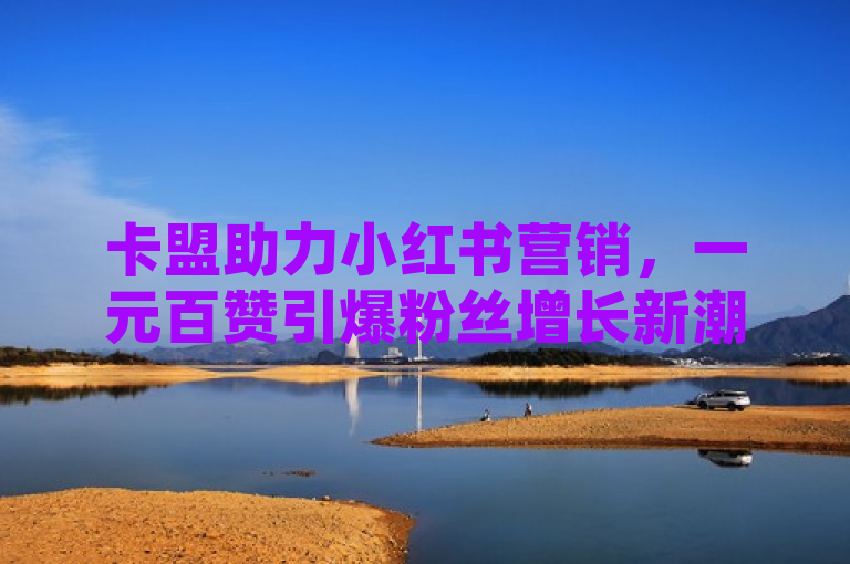 卡盟助力小红书营销，一元百赞引爆粉丝增长新潮流