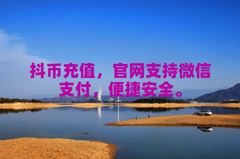 抖币充值，官网支持微信支付，便捷安全。