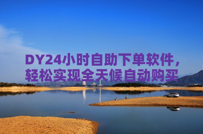 DY24小时自助下单软件，轻松实现全天候自动购买。