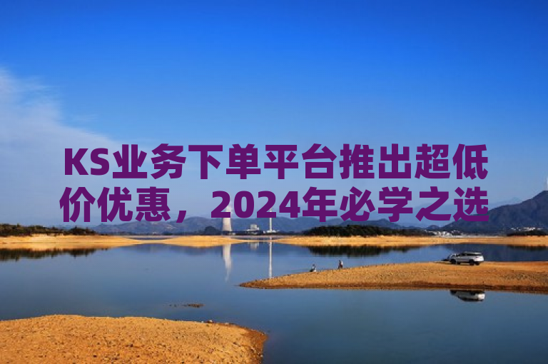 KS业务下单平台推出超低价优惠，2024年必学之选。
