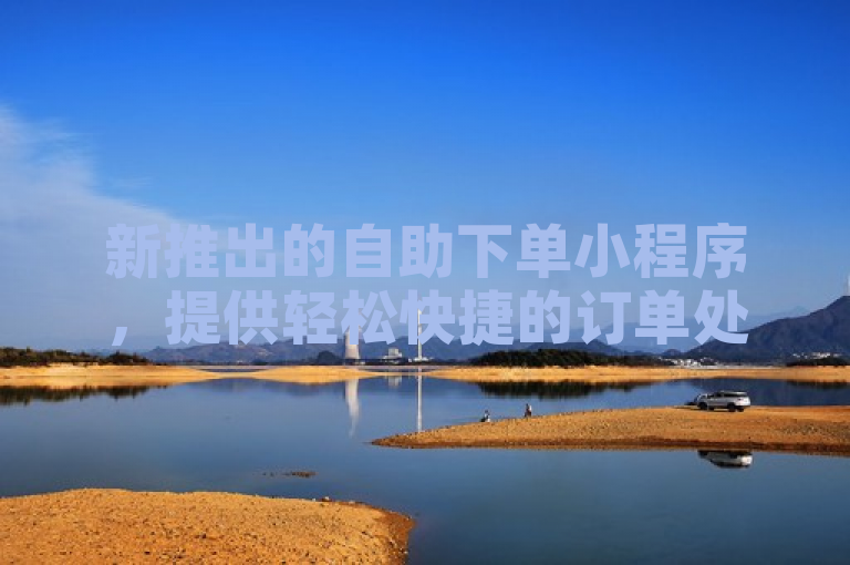 新推出的自助下单小程序，提供轻松快捷的订单处理服务。
