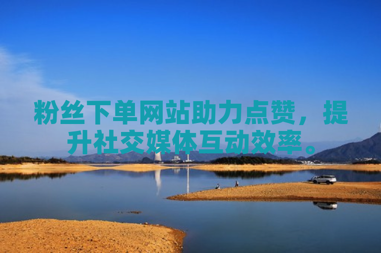 粉丝下单网站助力点赞，提升社交媒体互动效率。