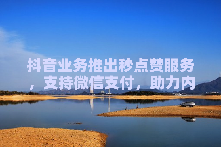 抖音业务推出秒点赞服务，支持微信支付，助力内容创作者全天自助下单。