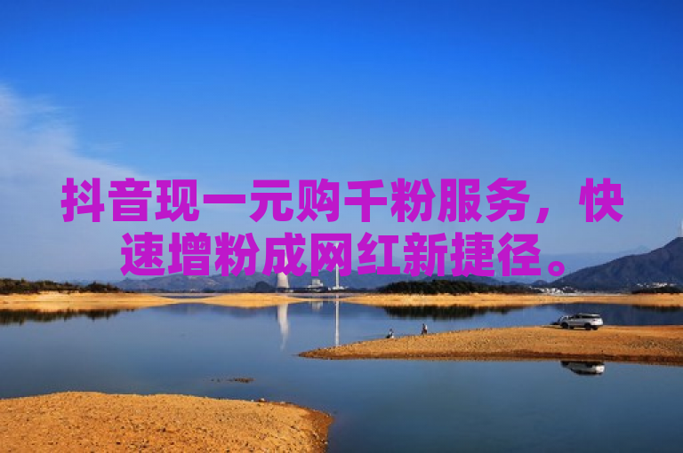 抖音现一元购千粉服务，快速增粉成网红新捷径。
