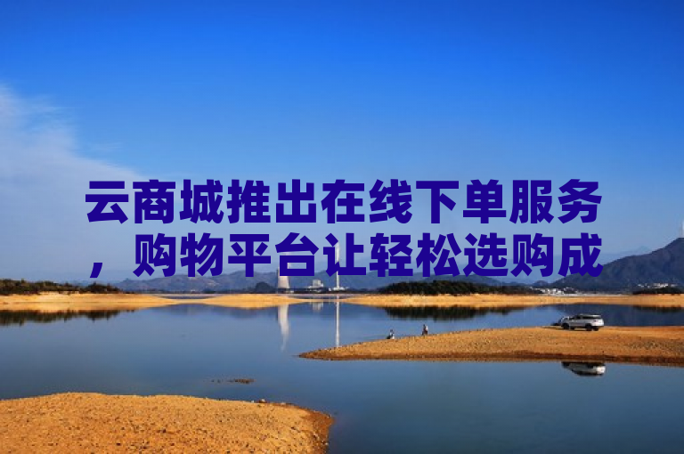 云商城推出在线下单服务，购物平台让轻松选购成为可能。