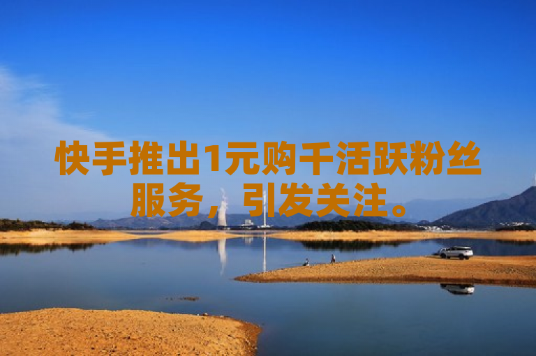 快手推出1元购千活跃粉丝服务，引发关注。