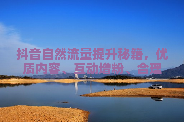 抖音自然流量提升秘籍，优质内容、互动增粉、合理标签，助你快速走红！