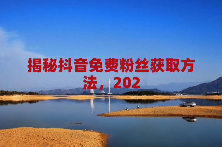 揭秘抖音免费粉丝获取方法，2025年必学技巧。