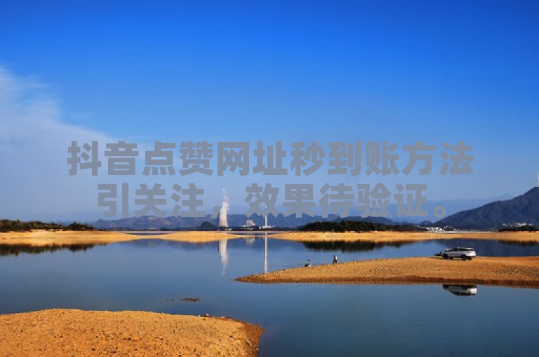 抖音点赞网址秒到账方法引关注，效果待验证。