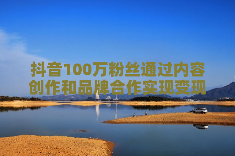 抖音100万粉丝通过内容创作和品牌合作实现变现。