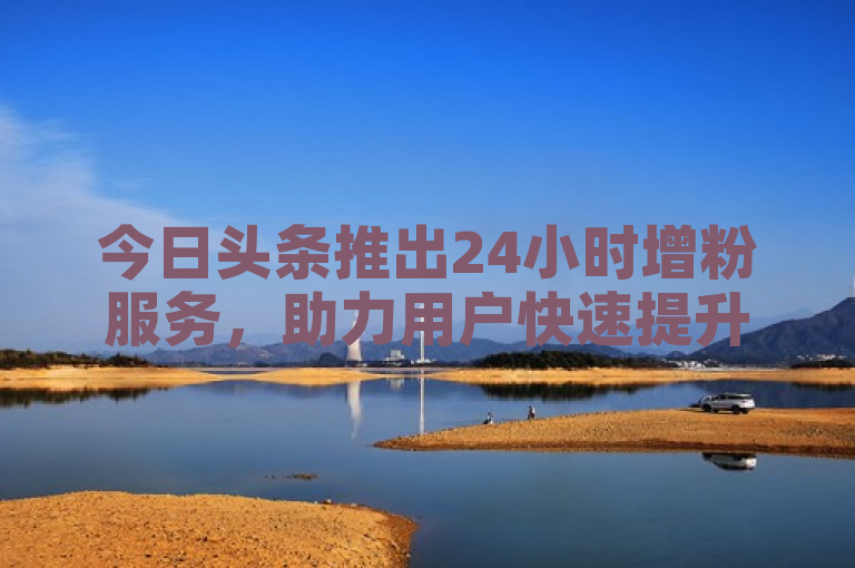 今日头条推出24小时增粉服务，助力用户快速提升影响力。