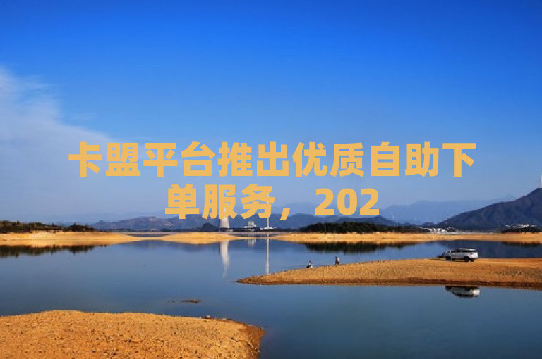 卡盟平台推出优质自助下单服务，2025年必学推荐！
