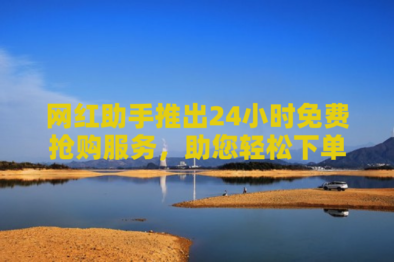 网红助手推出24小时免费抢购服务，助您轻松下单。
