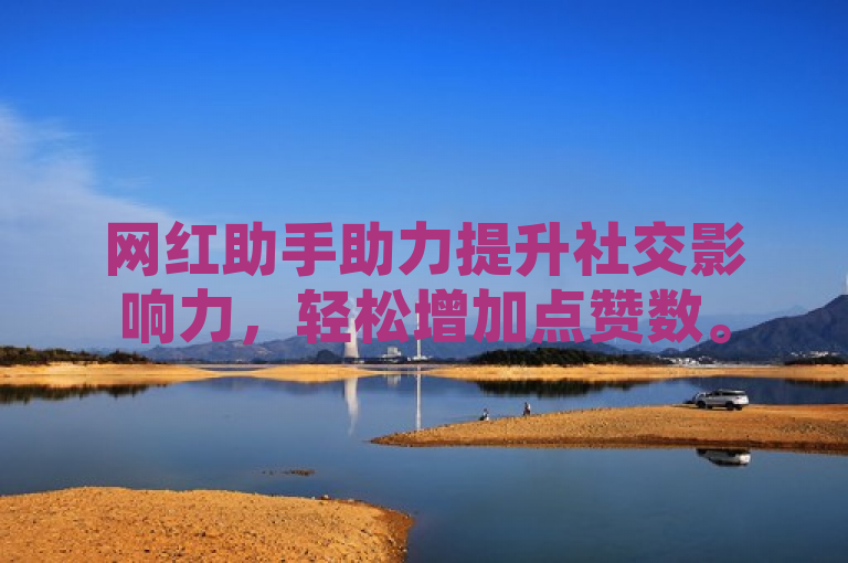 网红助手助力提升社交影响力，轻松增加点赞数。