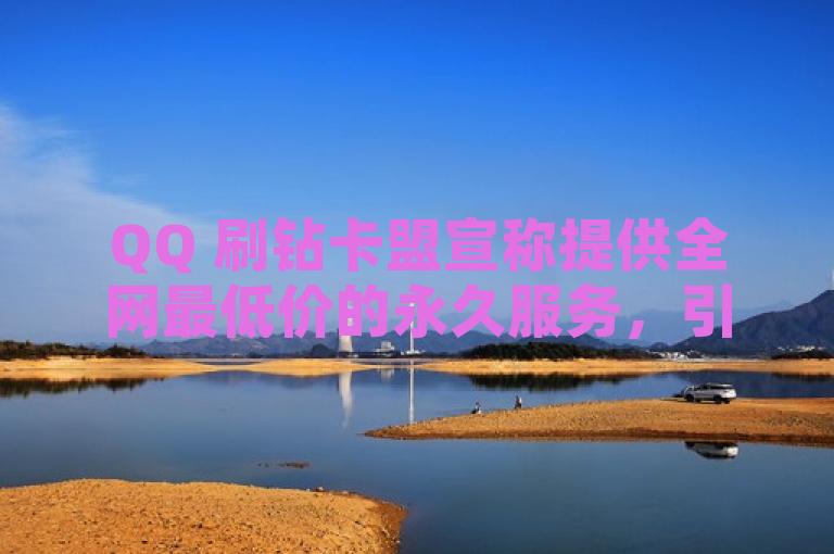 QQ 刷钻卡盟宣称提供全网最低价的永久服务，引发关注。