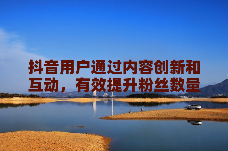 抖音用户通过内容创新和互动，有效提升粉丝数量。