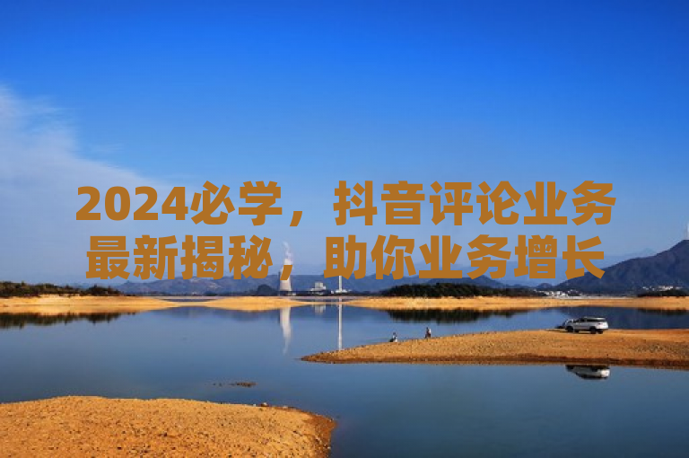 2024必学，抖音评论业务最新揭秘，助你业务增长！