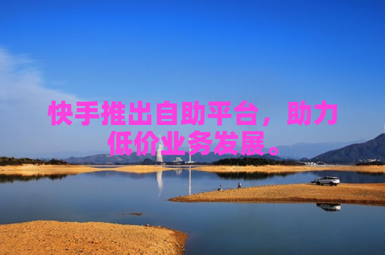 快手推出自助平台，助力低价业务发展。