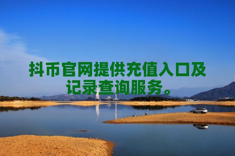 抖币官网提供充值入口及记录查询服务。