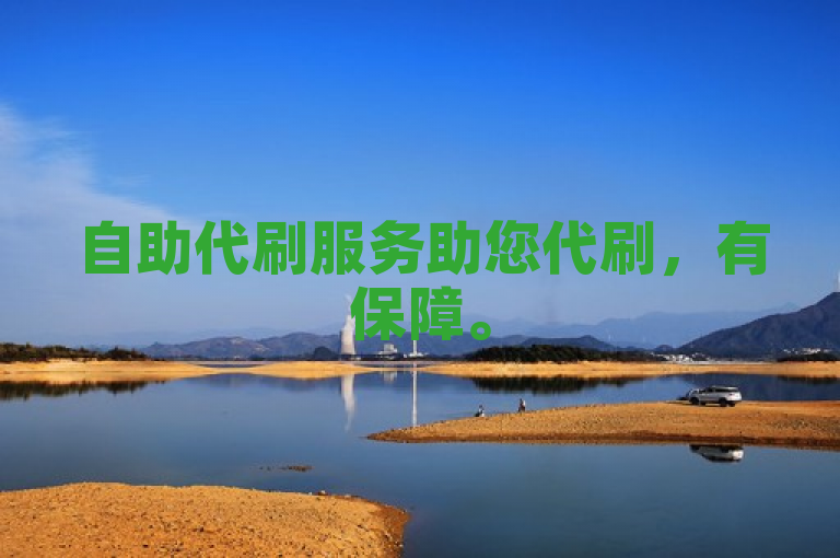 自助代刷服务助您代刷，有保障。