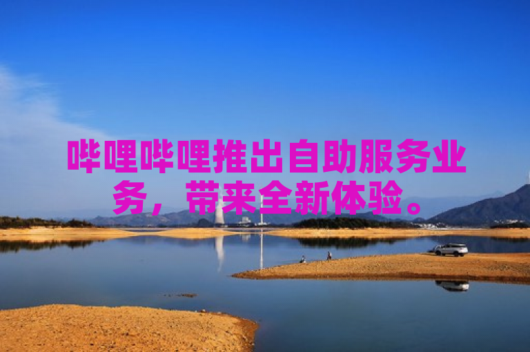 哔哩哔哩推出自助服务业务，带来全新体验。
