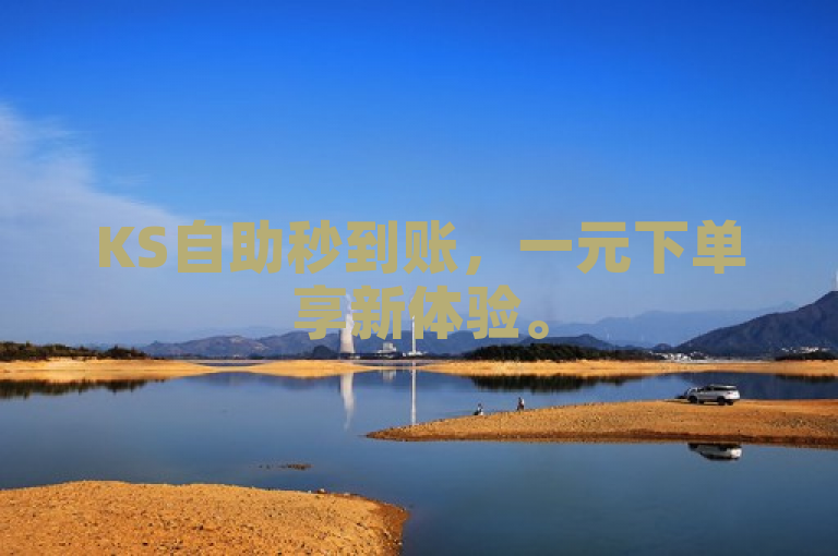 KS自助秒到账，一元下单享新体验。