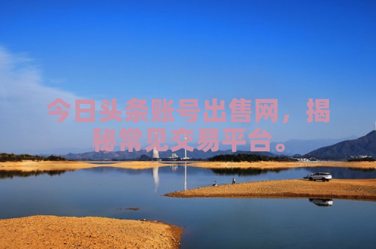 今日头条账号出售网，揭秘常见交易平台。