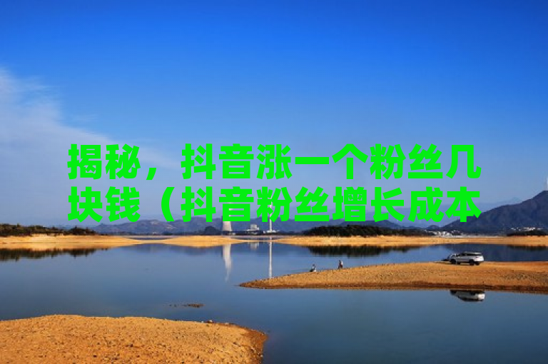 揭秘，抖音涨一个粉丝几块钱（抖音粉丝增长成本曝光）